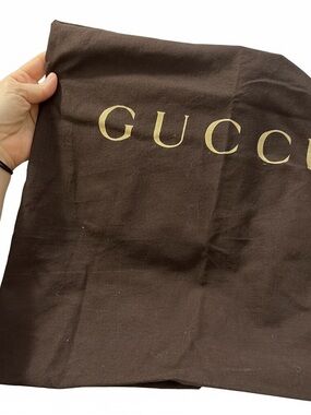 Gucci HUGE DUST  Storage Bag with Gold Logo 30w x 33”